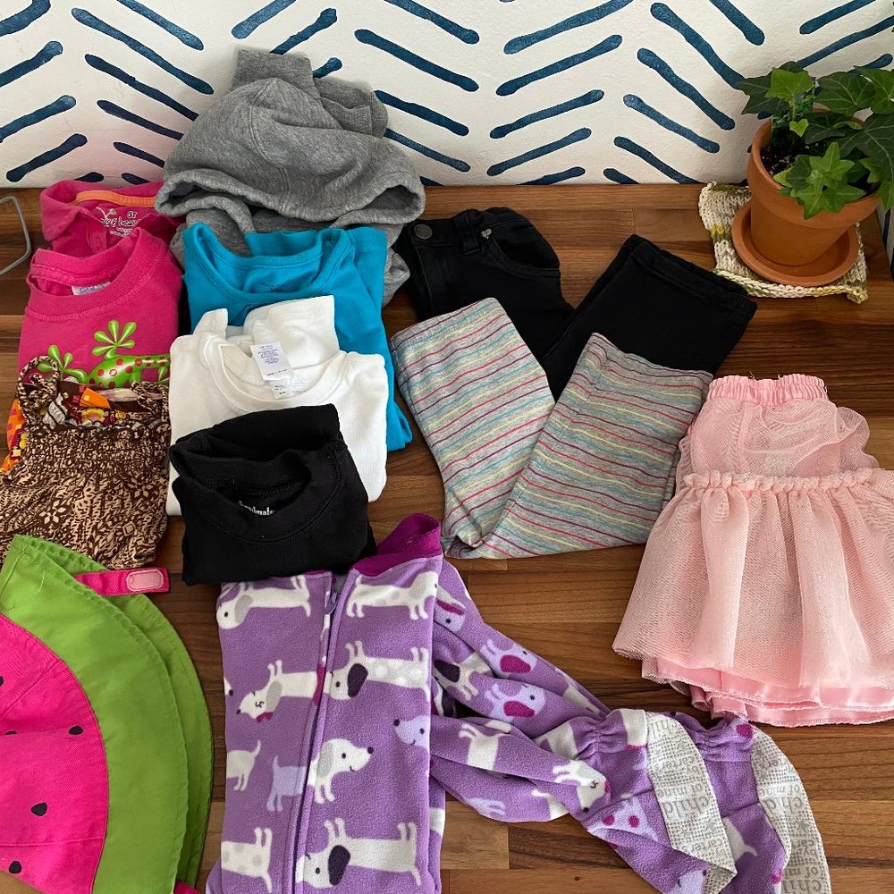 3T Girls Bundle (12 PCS) - GUC - Cute Play Clothes